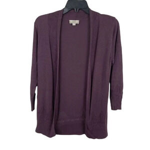 Loft Women 3/4 Sleeves Open Front Cardigan Size‎ XS